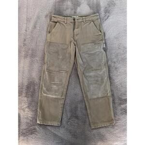 Stussy Quality Workgear Beige Work Pants Size 32